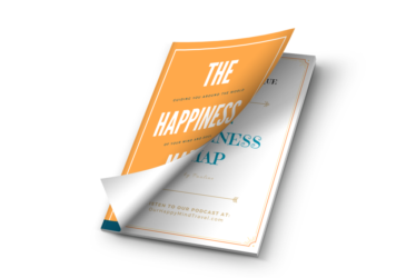 The Happiness Map Magazine Mockup Cover Opening